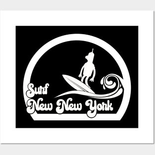 Surf New New York - Bender Posters and Art